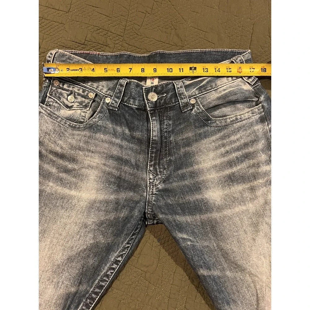 True Religion Men's‎ Blue Jeans Bootcut 36